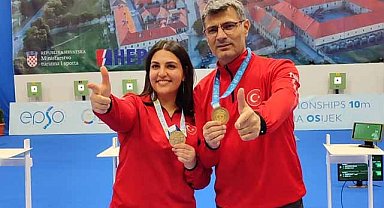 Yusuf Dikeç-Şevval İlayda Tarhan, Avrupa'da altın madalyanın sahibi oldu 