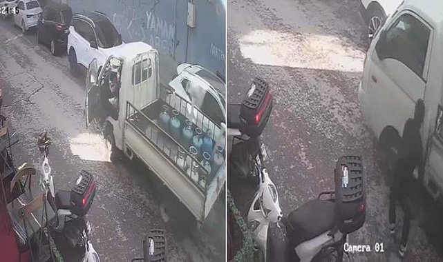 13 yaşındaki Yusuf, tüp yüklü kamyoneti durdurarak faciayı önledi