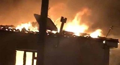 Adana'da  41 yaşındaki Mustafa Özkan'ın  yanan evde cesedi bulundu