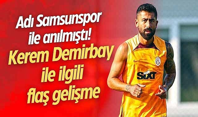 Adı Samsunspor ile anılmıştı! Kerem Demirbay ile ilgili flaş gelişme