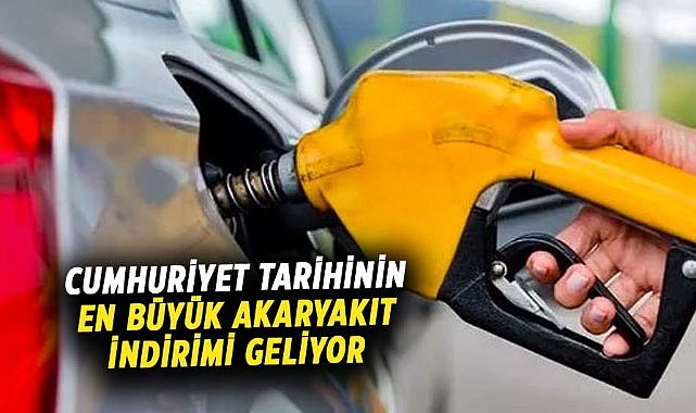 Akaryakıta dev indirim geliyor! Böylesi görülmedi