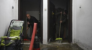 Ankara'da sağanak etkisi arttırdı! Evleri su bastı!