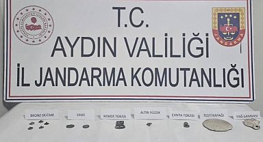 Aydın’da tarihi eser kaçakçılarına operasyon! 4 şüpheliye adli süreç