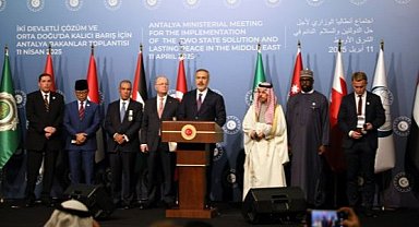 Bakan Fidan: 80 yıllık şiddet sonuç vermedi, Filistinliler yurtlarını terk etmedi