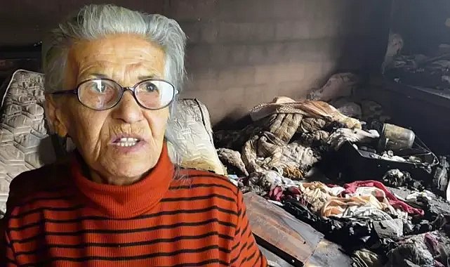 Baltayla kanser hastası annesini kesmek istedi! Başaramayınca evi ateşe verdi