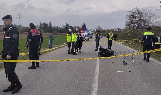 Bolu'da traktör ile motosiklet çarpıştı! Hayatını kaybetti