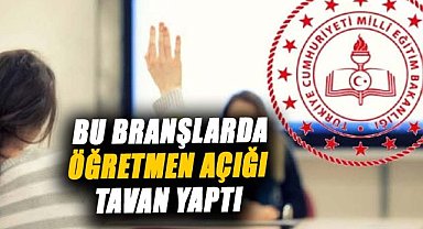 Bu branşlarda öğretmen açığı tavan yaptı