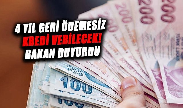 Bu yerlerde oturanlara 4 yıl geri ödemesiz kredi verilecek! Bakan duyurdu