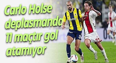 Carlo Holse deplasmanda 11 maçtır gol atamıyor