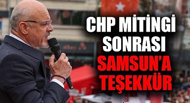 CHP İl Başkanı Mehmet Özdağ: Tüm demokrasi sevdalılarına teşekkür ediyoruz