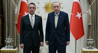 Cumhurbaşkanı Erdoğan, Ali Koç’u kabul etti