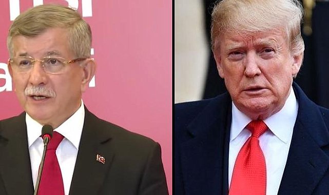 Davutoğlu ışıkların azizliğine uğradı! Saçlarının rengi açılınca herkes Trump'a benzetti