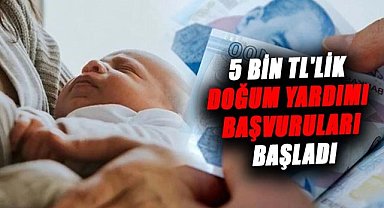 Doğum yardımı başvuruları başladı! Başvurular nereden yapılacak?