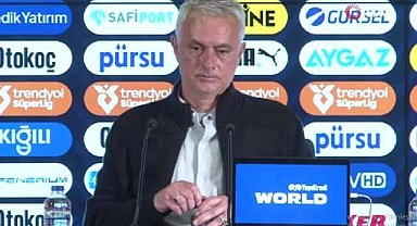 Fenerbahçe Teknik Direktörü Mourinho'dan öz eleştiri! Hataların bedelini ödedik