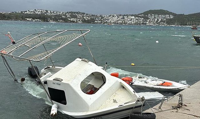 Fırtına, tozla karışık yağmur, sel... Muğla'da sert hava koşulları