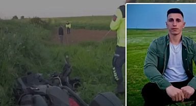 Kontrolden çıkan motosiklet tarlaya uçtu! 125 metre sürüklenen genç hayatını kaybetti