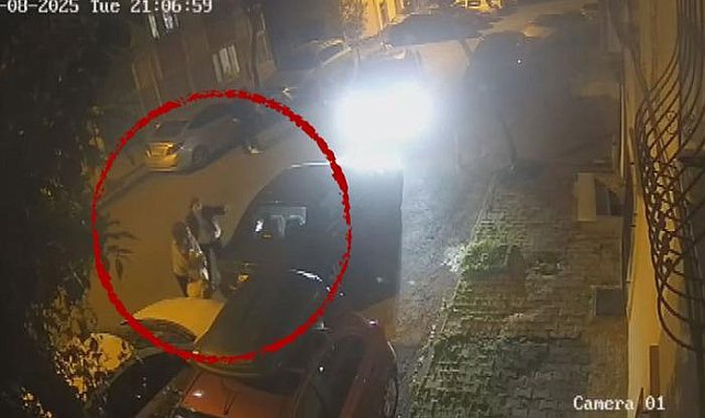 Kucağında bebeğini taşıyan kadına korkunç saldırı!