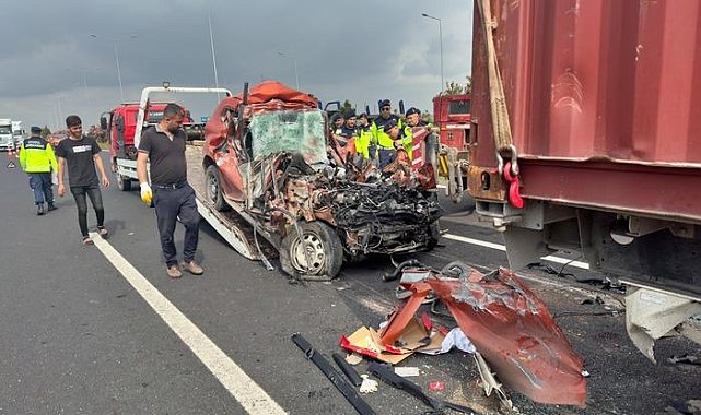Osmaniye'de tıra çarpan cipteki sürücü hayatını kaybetti