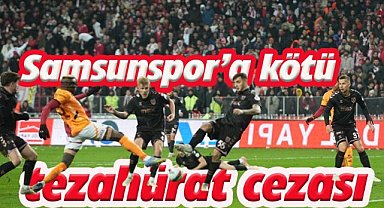 PFDK'dan Samsunspor'a kötü tezahürat cezası
