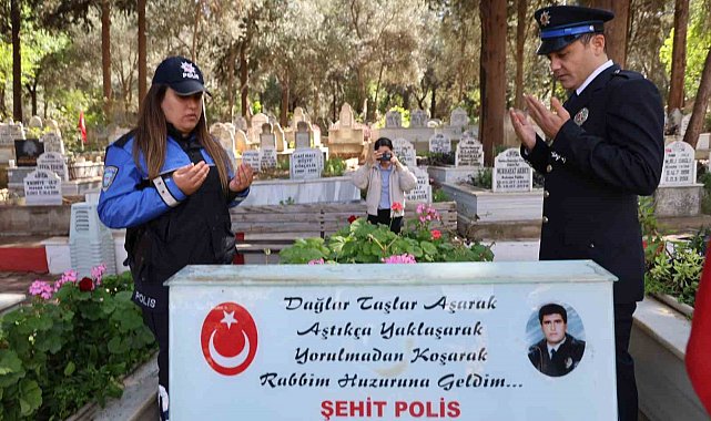 Polis Merve 8 yıldır şehit babasının yolunda ilerliyor