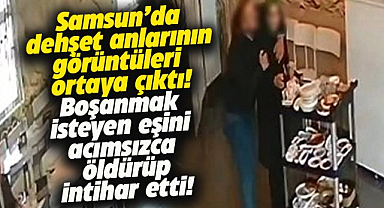 Samsun Alaçam'da Pınar Altınel'i öldüren ardından intihar eden Cengiz Altınel'in görüntüleri ortaya çıktı
