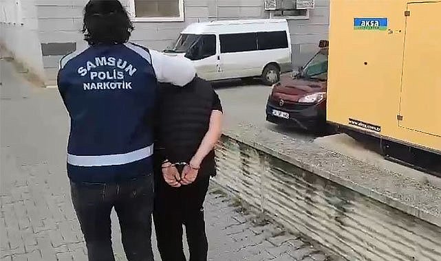 Samsun'da 12,5 yıl hapis cezası bulunan firari hükümlü yakalandı