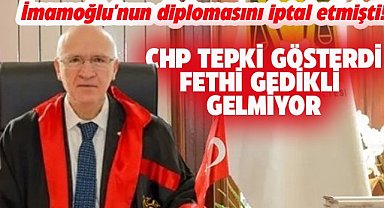 Samsun'da CHP'den Fethi Gedikli tepkisi! OMÜ iptal etti