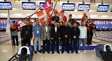 Samsun’da Gençler Avrupa Bowling Şampiyonası devam ediyor