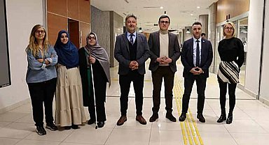 Samsun’da görme engelli bireyler için muhteşem kolaylık