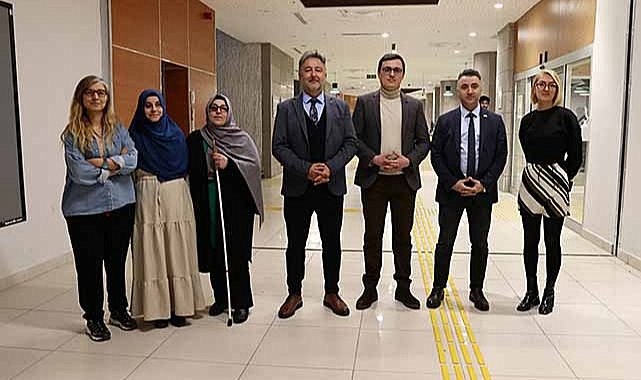 Samsun’da görme engelli bireyler için muhteşem kolaylık