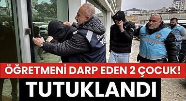 Samsun'da öğretmen Umut Deniz Mert'i darbettiği iddia edilen 2 çocuk tutuklandı