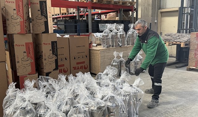 Samsun’da yenilenebilir kaynaklardan pelet yakıtlı semaver! “Ateş devamlı yanıyor”