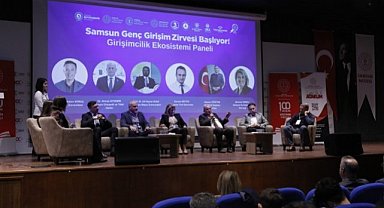 Samsun Genç Girişim Zirvesi 24 okuldan 120 öğrencinin katılımıyla başladı