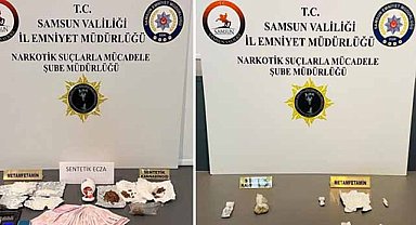 Samsun İlkadım'da uyuşturucu operasyonu