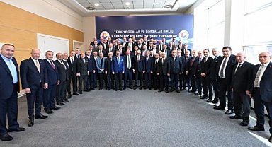 Samsun TSO Başkanı Salih Zeki Murzioğlu TOBB'da Karadeniz Bölgesi İstişare Toplantısı’na katıldı