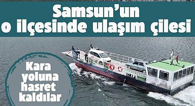 Samsun Vezirköprü'de ulaşım çilesi! Vatandaşlar canından bezdi