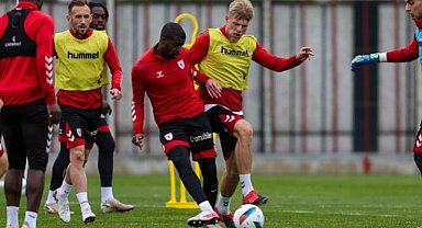 Samsunspor Alanyaspor maçının hazırlıklarını sürdürdü