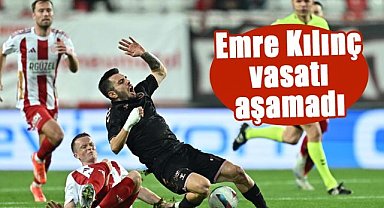 Samsunspor'da Emre Kılınç vasatı aşamadı