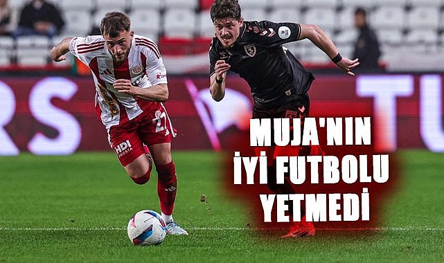 Samsunspor'da Muja'nın iyi futbolu yetmedi