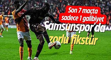Samsunspor'da zorlu fikstür