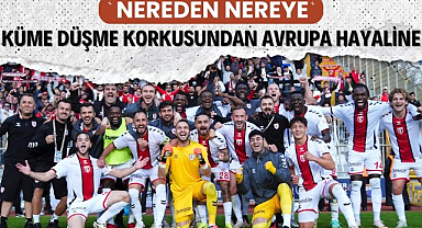 Samsunspor'un küme düşme korkusundan Avrupa kupalarına katılma hayali