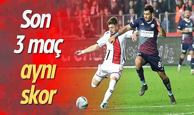 Samsunspor ve Antalyaspor maçlarında skor değişmiyor!