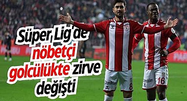 Süper Lig'de nöbetçi golcülükte zirve değişti