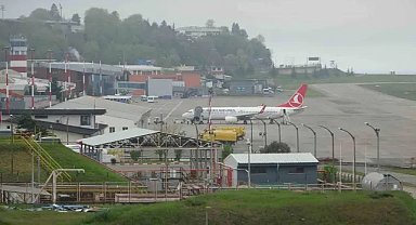 Trabzon'da uçak seferleri iptal edildi