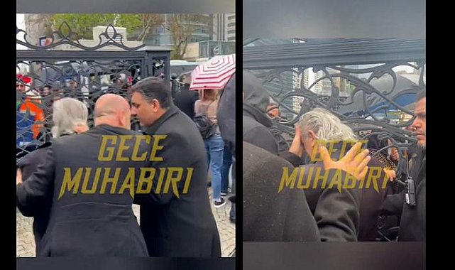 Volkan Konak'ın cenaze töreninde iğrenç olay! Yaka paça dışarı atıldı