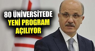 YÖK Başkanı duyurdu! 80 üniversitede yeni program açılıyor