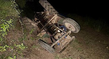 80 yaşındaki çiftçi traktör kazasında öldü