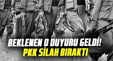 Beklenen o duyuru geldi! PKK silah bıraktı