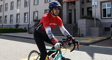 Çanakkale’den Samsun’a anlamlı bisiklet yolculuğu başladı