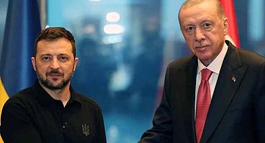 Cumhurbaşkanı Erdoğan,  Zelenskiy ile görüştü